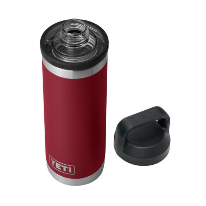 Picture of YETI Rambler 18 oz Bottle, Vacuum Insulated, Stainless Steel with Chug Cap, Harvest Red