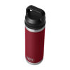 Picture of YETI Rambler 18 oz Bottle, Vacuum Insulated, Stainless Steel with Chug Cap, Harvest Red