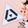 Picture of Jollin Glue Fix Flatback Rhinestones Glass Diamantes Gems for Nail Art (ss12 1440pcs, Jet)