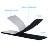 Picture of Two Sided Sticky Back Fastener | 1.5 x 2.4 Inch 16 Sets| Black Hanging Strips with Adhesive Mounting Tape