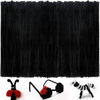 Picture of Iooleem 200pcs Black Pipe Cleaners, Chenille Stems, Pipe Cleaners for Crafts, Pipe Cleaner Crafts, Art and Craft Supplies.