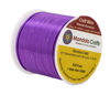 Picture of Mandala Crafts Anodized Aluminum Wire for Sculpting, Armature, Jewelry Making, Gem Metal Wrap, Garden, Colored and Soft, 1 Roll(18 Gauge, Purple)