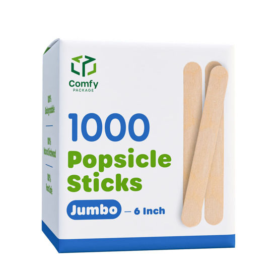Wooden Waxing Sticks Large 1000 Count 6
