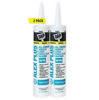 Picture of DAP INC 18152/11440 10.1oz White Alex Plus Acrylic Latex Caulk with Silicone, 2 Pack