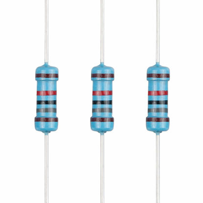 Picture of EDGELEC 100pcs 18K ohm Resistor 1/2w (0.5Watt) ±1% Tolerance Metal Film Fixed Resistor, Multiple Values of Resistance Optional