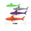 Picture of ZHFUYS Diving Pool Toy Underwater Swimming Throwing Diving Torpedo Shark,4 Pack