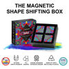 Picture of SHASHIBO Shape Shifting Box - Award-Winning, Patented Fidget Cube w/ 36 Rare Earth Magnets - Transforms Into Over 70 Shapes, Gift Box, Download Fun in Motion Toys Mobile App (Chaos, 4 Pack)