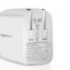 Picture of Amazon Basics 30W One-Port GaN USB-C Wall Charger with Power Delivery PD for Tablets & Phones (iPhone 14/13/12/11/X,iPad,Samsung)-White (non-PPS)