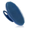 Picture of Food-grade Soft Silicone Body Cleansing Brush Shower Scrubber, Gentle Exfoliating and Massage for all Kinds of Skin (Dark Blue)