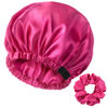 Picture of YANIBEST Satin Bonnet Silk Bonnet Hair Bonnet for Sleeping Hair Bonnets for Women Curly Natural Hair