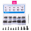 Picture of MEIYYJ 10 Kinds Small Multi-Purpose M1 M1.2 M1.4 M1.7 Phillips Head Micro Screws Self-Tapping Electronic Screws Assortment Kit Pack of 1000