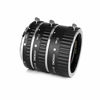 Picture of Voking VK-C-ET2 13mm 21mm 31mm Auto Focus Macro Extension Tube Set Compatible with SLR Cameras (Black)