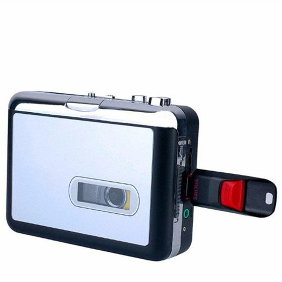 Picture of TenYua Cassette Player USB Walkman Cassette Tape Music Audio to MP3 Converter Player Save MP3 File to USB Flash/USB Drive