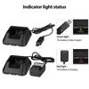 Picture of UV-5R BF-F8H Charger More USB Cable Charger with Indicator Light for Two Way Radio UV-5R Series DM-5R by Tenway