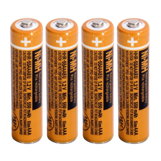 Rechargeable batteries outlet for cordless phones