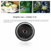 Picture of Brightin Star 25mm F1.8 Wide-Angle Manual Focus Prime Lens for Panasonic Olympus Micro 4/3 Mirrorless Cameras, MFT APS-C Large Aperture, Fit for LUMIX G7, G7KS, GX85, GX9, G95, GH5, GH6, G100, G9