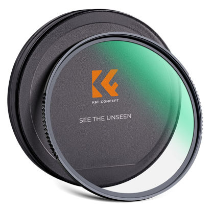 Picture of K&F Concept 77mm MC UV Protection Filter Shockproof Tempered Optical Glass with 28 Multi-Layer Coatings HD/Waterproof/Scratch Resistant for Camera Lens (Nano-X Series)