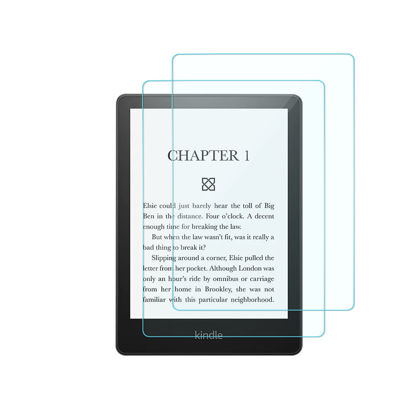 Picture of [2 Pack] Anti Blue Light Tempered Glass Screen Protector for 6.8" Kindle Paperwhite (11th Generation-2021) and Kindle Paperwhite Signature Edition,Anti-Scratch Bubble-Free Screen Protector Film