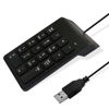 Picture of Numeric Keypad for laptop,10 Key Usb Keypad, Numerical Keypad Wired Portable Ultra Slim Mini Numpad External Numbers keyboard Pad teclado numerico for Laptop PC Computer Desktop Surface pro Notebook