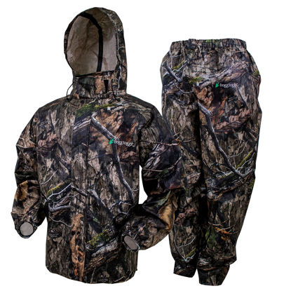 Picture of FROGG TOGGS Men's Regular Classic All-Sport Waterproof Breathable Rain Suit, Mossy Oak DNA, X-Large