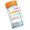 Picture of Pool and Hot Tub Test Strips - Medical-Grade Precision 4-1 7-1 Pool Test Kit - Testing pH, Free Chlorine(Bromine), Total Alkalinity & Cyanuric Acid - 100 Strips Pool Water Test Kit