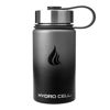 Picture of HYDRO CELL Stainless Steel Insulated Water Bottle with Straw - For Cold & Hot Drinks - Metal Vacuum Flask with Screw Cap and Modern Leakproof Sport Thermos for Kids & Adults (Graphite/Black 14oz)