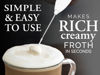 Picture of Zulay Executive Series Ultra Premium Gift Milk Frother For Coffee - Coffee Frother Handheld Foam Maker For Lattes - Electric Milk Frother Handheld For Coffee, No Stand (Deluxe White)