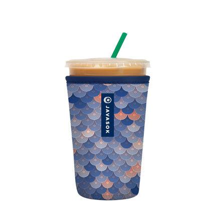 Picture of Sok It Java Sok Iced Coffee & Cold Soda Insulated Neoprene Cup Sleeve (Sunrise Boulevard, Medium: 24-28oz)