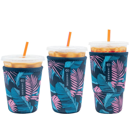 Sok It Java Sok Iced Coffee & Soda Cup Sleeve Insulated Neoprene