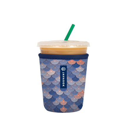 Picture of Sok It Java Sok Iced Coffee & Cold Soda Insulated Neoprene Cup Sleeve (Sunrise Boulevard, Small: 18-20oz)