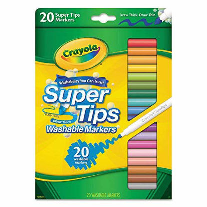  Crayola 58-7726 Classic Fine Line Markers Assorted