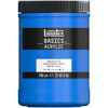 Picture of Liquitex BASICS Acrylic Paint, 946ml (32-oz) Jar, Cerulean Blue Hue, 1 Quarts (Pack of 1)