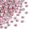 Picture of beadsland Flat Back Crystal Rhinestones Round Gems, Light Pink (4.6-4.8mm) SS20/1440pcs