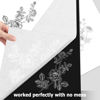 Picture of PSLER 50PCS White Carbon Transfer Paper for Wood Burning Craft, Paper, Canvas and Other Art Craft Surfaces A4 Size 8.27 X 11.81 Inch