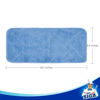 Picture of MR.SIGA Professional Microfiber Mop Refills, Pack of 3, Size: 42cm X 23cm
