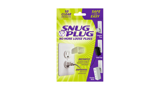 Picture of Snug Plug - Your Loose Outlet Fix (10/Pack Clear)