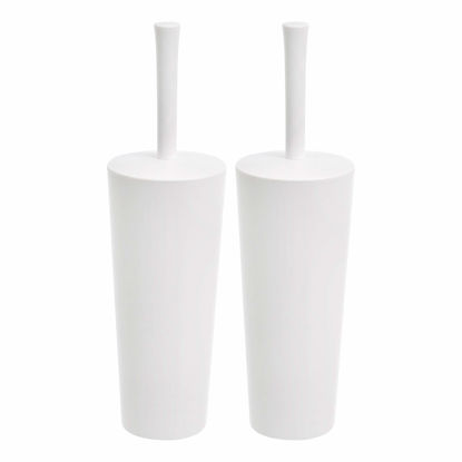 Picture of AmazonCommercial Toilet Brush and Holder Set - 2-pack