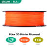 Picture of eSUN PLA+ Filament 1.75mm, 3D Printer Filament PLA Plus, Dimensional Accuracy +/- 0.03mm, 1KG Spool (2.2 LBS) 3D Printing Filament for 3D Printers, Orange