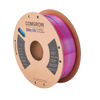 Picture of Tri-Colors Silk PLA 3D Printer Filament, Rainbow PLA Filament 1.75mm, Dimensional Accuracy +/- 0.02 mm, 1KG Spool, Coextrusion 3D Filament with Shiny Silk Red-Blue-Yellow