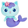 Picture of Gabby's Dollhouse, 8-inch Mercat Purr-ific Plush Toy, Kids Toys for Ages 3 and up