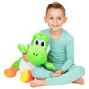 Picture of Franco Kids Bedding Super Soft Plush Cuddle Pillow Buddy, One Size, Mario Yoshi