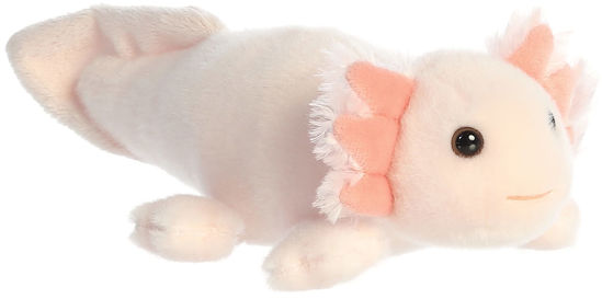 Picture of Aurora® Adorable Mini Flopsie™ Axel Axolotl Stuffed Animal - Playful Ease - Timeless Companions - Pink 8 Inches