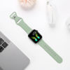 Picture of Tighesen Sport Bands Compatible with Apple Watch Band 38mm 40mm 41mm 42mm 44mm 45mm 49mm S/M M/L for Women/Men Waterproof Soft Silicone Replacement Strap Accessories for iWatch Ultra SE Series 8/7/6/5/4/3/2/1(Mineral Green, 38/40/41mm M/L)