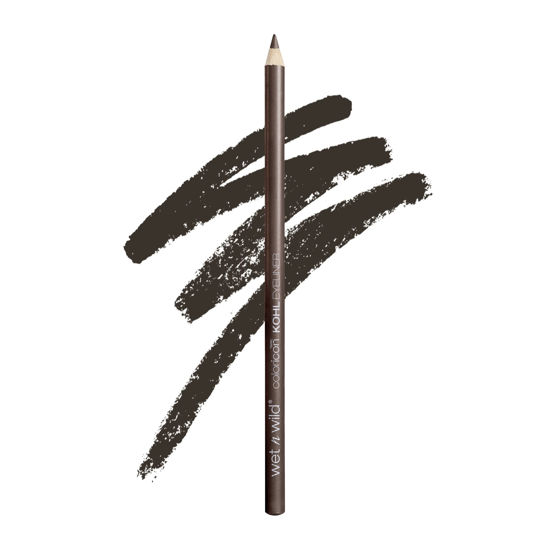 Picture of wet n wild Color Icon Kohl Eyeliner Pencil Dark Brown, Long Lasting, Highly Pigmented, No Smudging, Smooth Soft Gliding, Eye Liner Makeup, Pretty in Mink