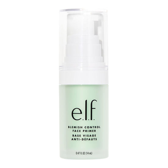 Picture of e.l.f. Blemish Control Face Primer, Soothing & Hydrating Makeup Primer For Fighting Blemishes, Grips Makeup To Last, Vegan & Cruelty-free, Small