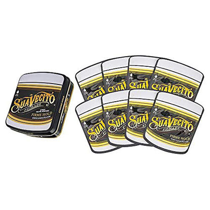 Picture of Suavecito Pomade Firme (Strong) Hold Travel Pack - Strong Hold Hair Pomade For Men - Medium Shine Water Based Flake Free Hair Gel - Easy To Wash Out - All Day Hold For All Hair Styles