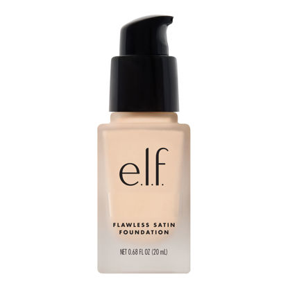 Picture of e.l.f. Flawless Finish Foundation, Lightweight & Medium Coverage, Semi-Matte Finish, Snow, 0.68 Fl Oz (20mL)