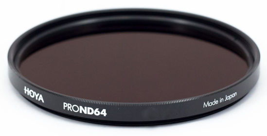 Picture of Hoya 55mm PROND 64 Neutral Density ND Filter, 6 Stops (1.8)