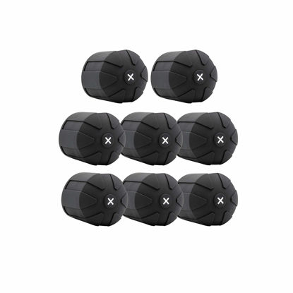 Picture of KUVRD Universal Lens Cap 2.0 - Fits 99% DSLR Lenses, Element Proof, Lifetime Coverage, Micro, 8-Pack