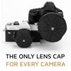 Picture of KUVRD Universal Lens Cap 2.0 - Fits 99% DSLR Lenses, Element Proof, Lifetime Coverage, Micro, 8-Pack